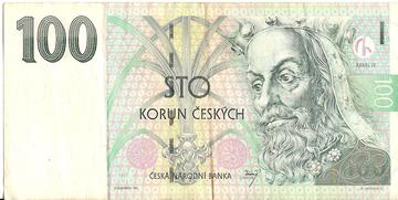 100 czech korunas 100 czech korunas