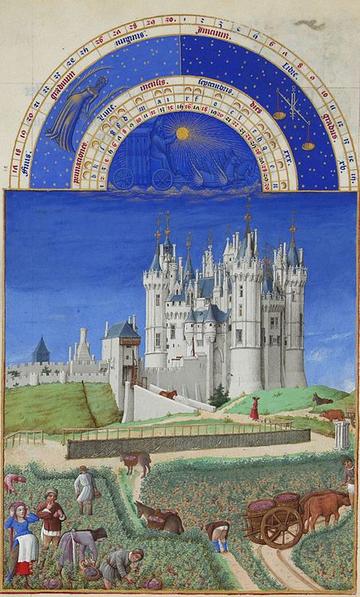 434px les tres riches heures du duc de berry septembre