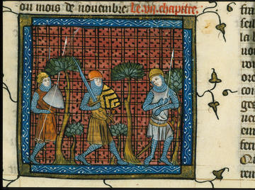 Crusaders in wood crusaders in wood
