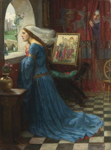 john william waterhouse  fair rosamund